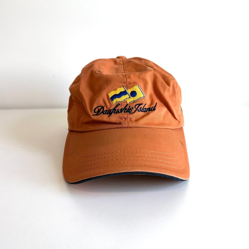 Imperial Daufuskie Island Melrose Bloody Point Hat Burnt Orange Adjustable Cap